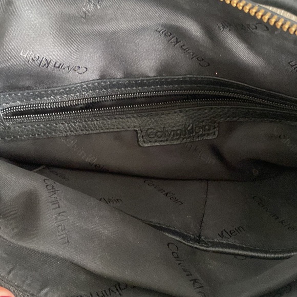 Calvin Klein Modena Leather Satchel - Picture 4 of 7